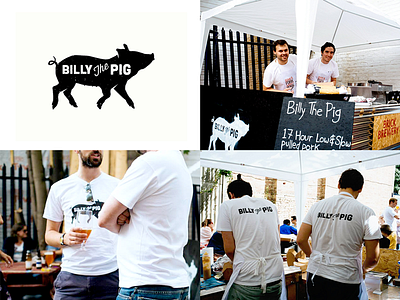 Billy The Pig brand design identity illustration logo tom ralston tomralston visual