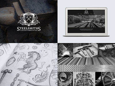 Steelsmiths Inc. brand core design identity illustration logo tom ralston tomralston toronto visual