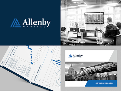Allenby Capital brand core design identity illustration logo tom ralston tomralston toronto visual