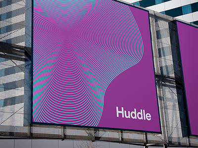 Huddle application adaptive brand dynamic huddle identity logo system
