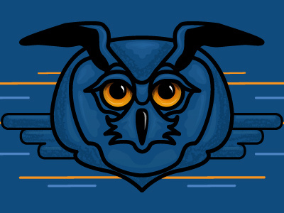 Owl illustration night owl vector