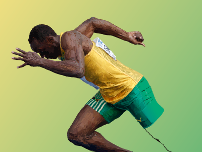 Usain Bolt WIP by Tom Ralston on Dribbble