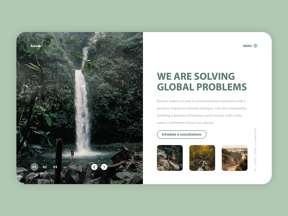 Browse thousands of nature ui images for design inspiration | Dribbble