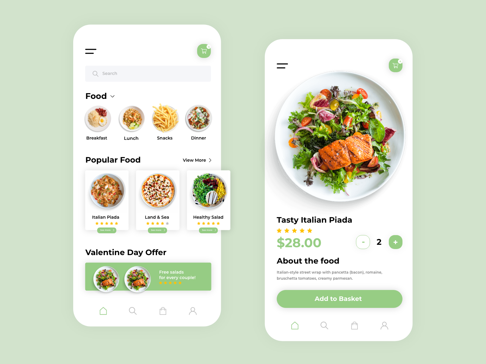 Foode by Sergey Golodyaev on Dribbble