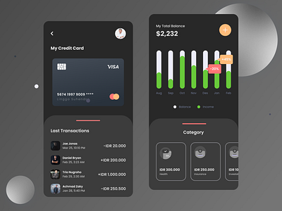 UI Design For Finance App