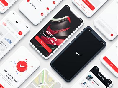 UI Design for Nike Store App