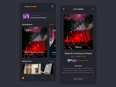 Event App UI Kit