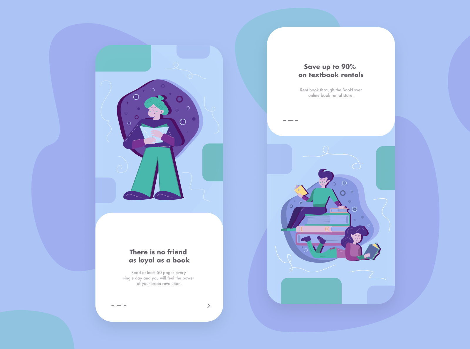 BookLover by Sabina on Dribbble