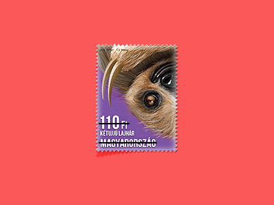 YOUTH EDITION – ANIMAL CUBS MINIATURE SHEET 2014 animal cubs linnaeuss two-toed sloth stamp