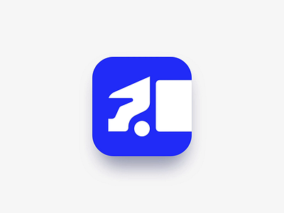Truck App Icon animation app appicon auto clean ui cybertruck daily ui 005 dailyui delivery app grid icons interaction ios app icon logo minimal parcel icon pczohtas startup truck icon vehicle