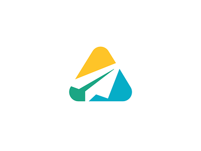 Paper plane logo/icon