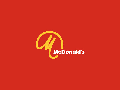 McDonald's logo remake logo mcdondalds minimal ohtas panczel panczel otto pczohtas rebrand