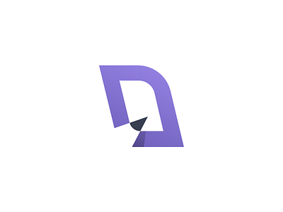 D for Design d logo d mark design logo logo desing logo mark pczohtas pencil