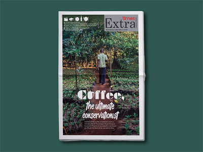 3088 adobe adobe indesign coffee design editorial design graphic design macau media newspaper typography