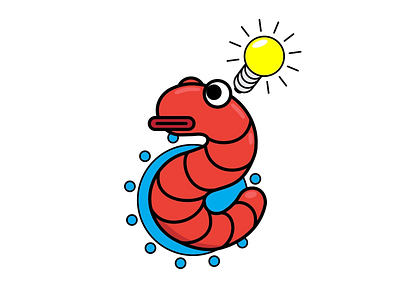 Worm illustration worm