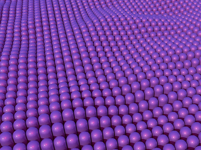 Just waves c4d cinema4d purple waves