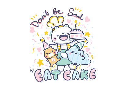 don't be sad cute cute art cute illustration digital art digital drawing digital illustration illustration kawaii kawaii art kawaii illustration