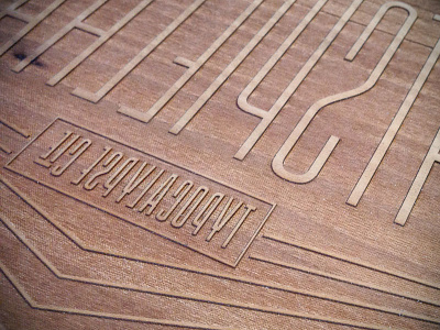 Lasercut lasercut lichtspiele spin off print type typeface