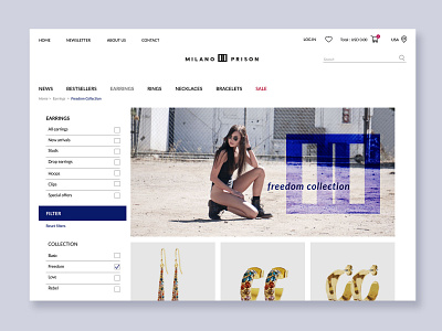 Fashion Store website