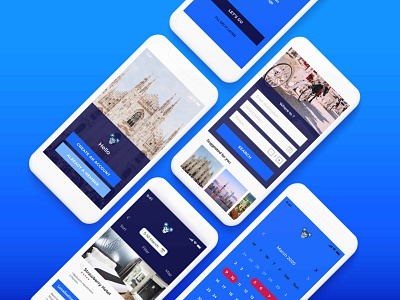 Booking App app mobile ui ui design ux web web design