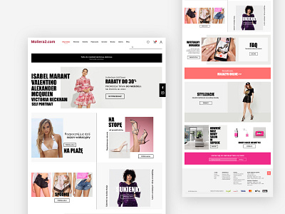 FASHION ONLINE STORE - WEBSITE REDESIGN