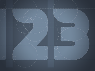 Logo Design Process 2 23 3 blue design ilovelogos kerning logo process type typography wip wireframe