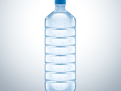plastic bottle vector png