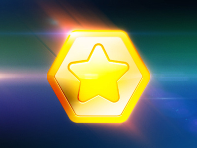 In-Game Award apple award badge game glow icon iphone ipod lens flare