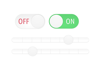 Daily UI #007 - Settings 007 buttons daily off on settings slider toggle ui ui buttons