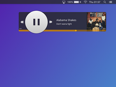 Daily UI #009 - Music Player