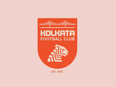 Kolkata Football Club bridge club crest football team tiger