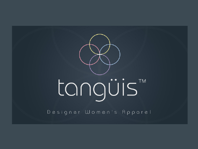 Tanguis apparel business card designer fashion logo tanguis women