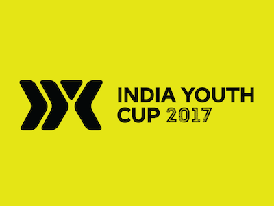 India Youth Cup 2017 branding cup football india logo sports youth