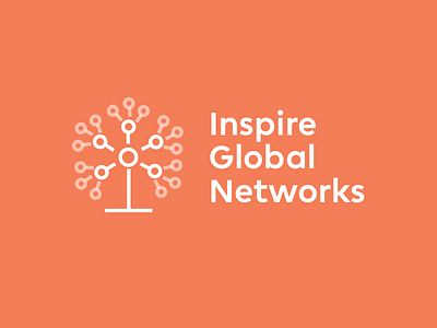 Inspire Networks branding global inspire logo networks