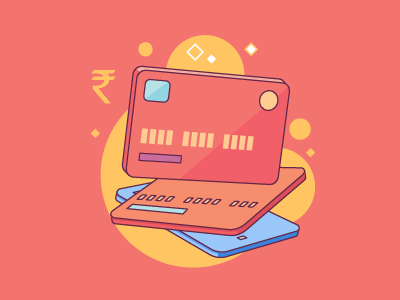 Card Payment Illustration app brand branding card clean creative credit card debit card design icon illustration kids pay payment vector