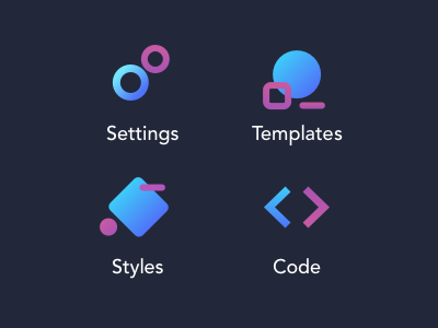 Abstract Icons