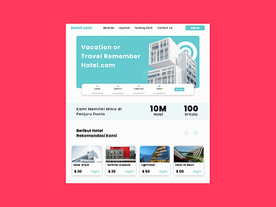 Hotel.com hotel ui ux