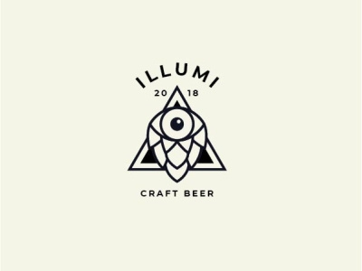 Logo - Illumi Craft beer design icon illustration logo ui ux vector