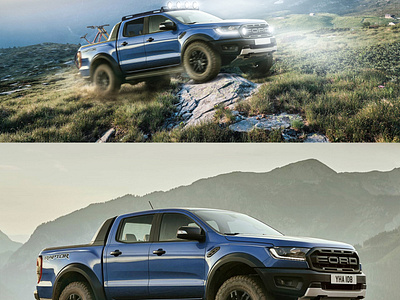 Ford Raptor Photomanipulation