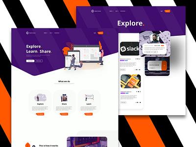 Web design | Landing page | Design Community