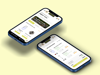 Mobile App Design | BuitenHof Tuinmeubelen app app design application branding colours conversion graphic design minimalism mobile design sales store store design ui