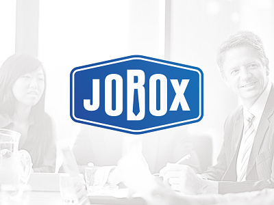 jobox box branding identity job logo