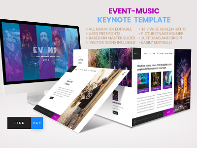 Event - Music keynote Template