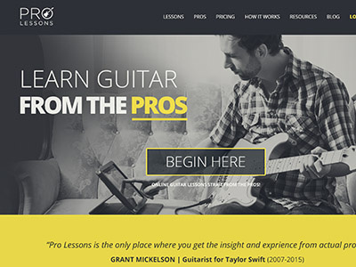 Pro Lessons Web Design