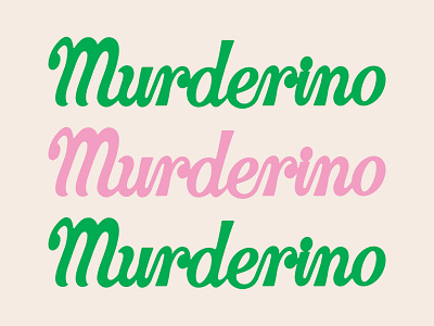 MFM - Murderino lettering mfm murderino