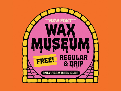 Wax Museum Font font spooky type typography
