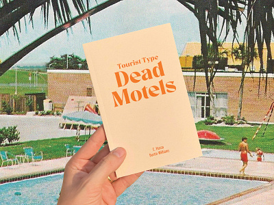 Tourist Type: Dead Motels book retro type vintage