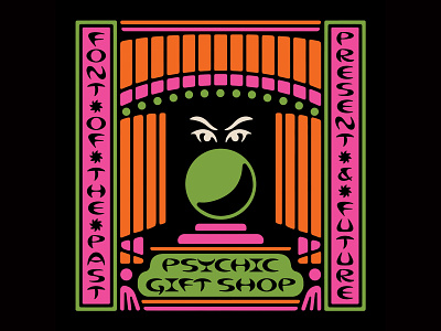Psychic Gift Shop Font font lettering type