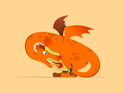 [COMMISSIONED] Series of Dragon Illustration for a Book art artwork book character character design creative creative design creatives creature design designmnl digital art digital illustration dragon dragon art illustration illustration design illustrations orange vector