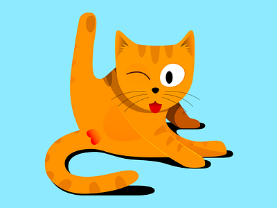 Caught in the ACT (CAT) animal animals artwork cat cats creative creative design creatives creature design design manila designmnl digital illustration illustration illustration design illustrator lick naughty vector vector illustration